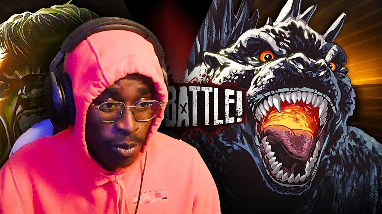 C3LL Reacts to HULK VS GODZILLA DEATH BATTLE!!!!! (Full Reaction)
