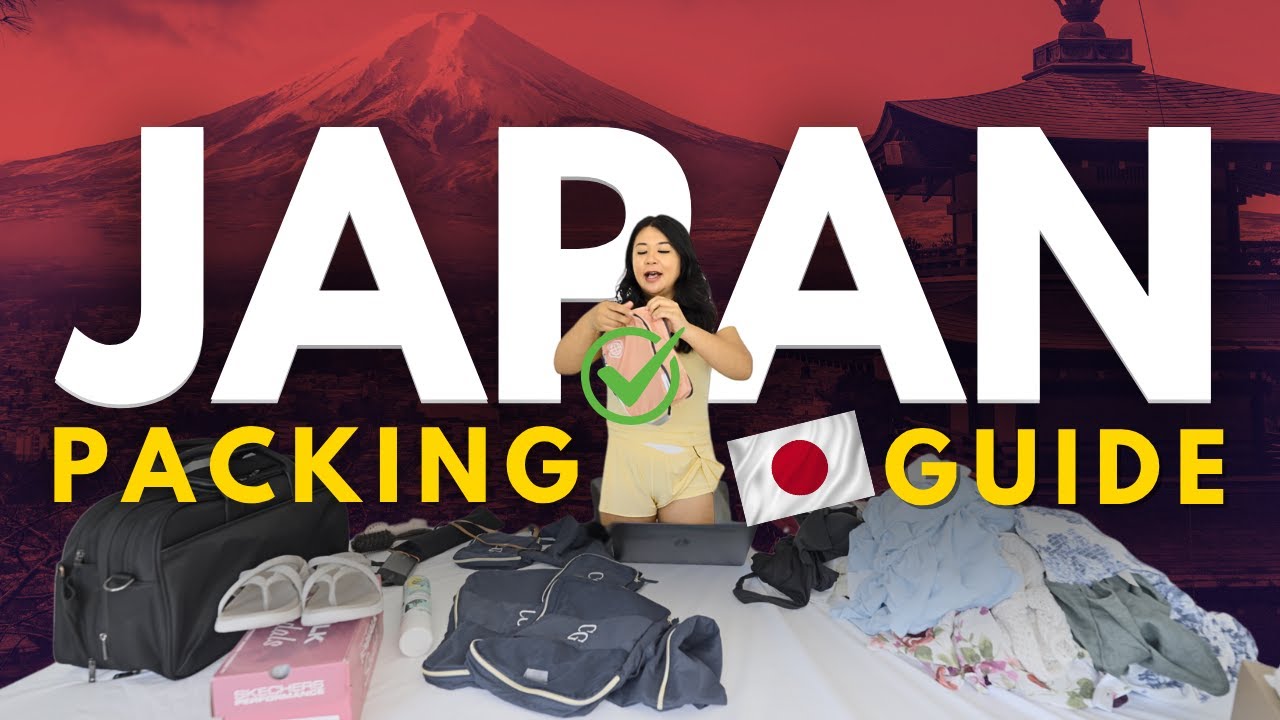 JAPAN PACKING MUST-KNOWS & 11 MISTAKES TO AVOID | How NOT to Pack for Japan in 2025!