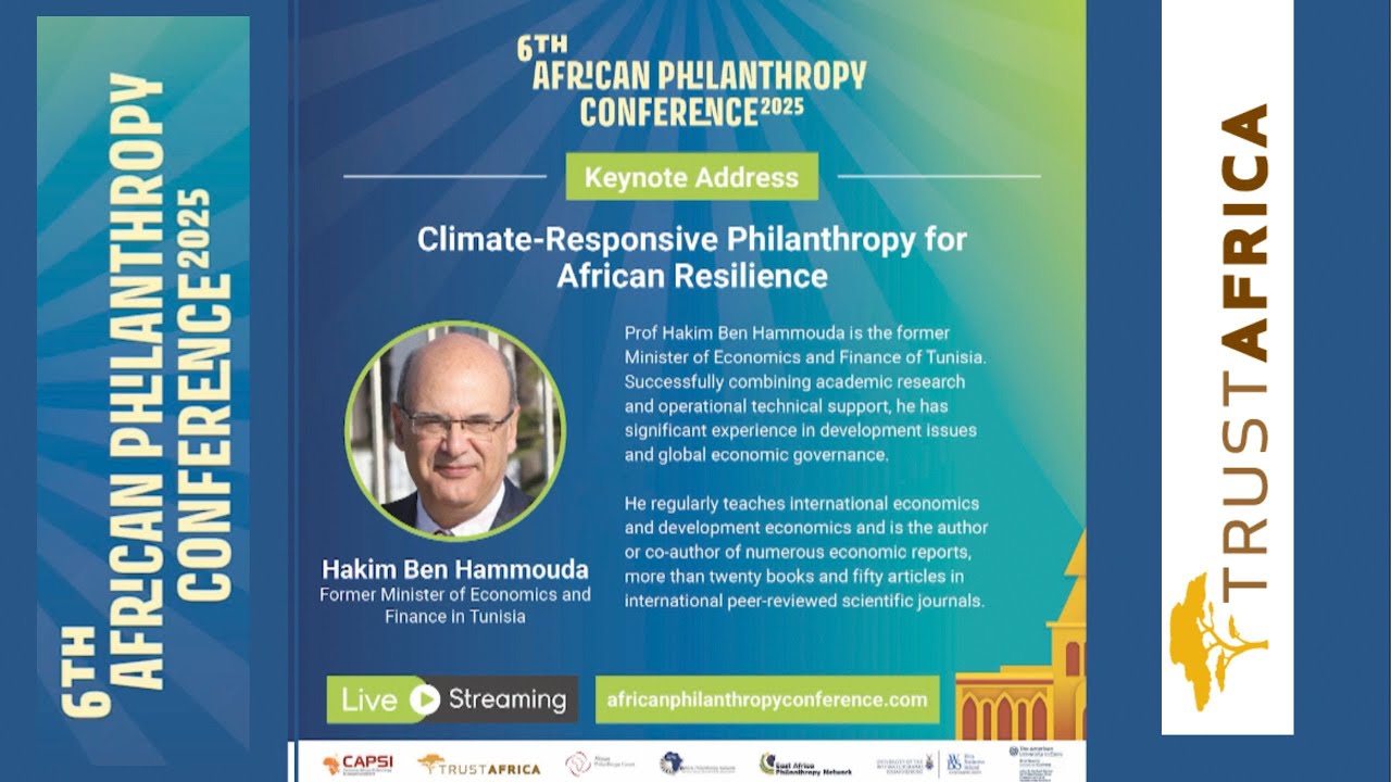 Hakim Ben Hammouda: Climate-Responsive Philanthropy for African Resilience