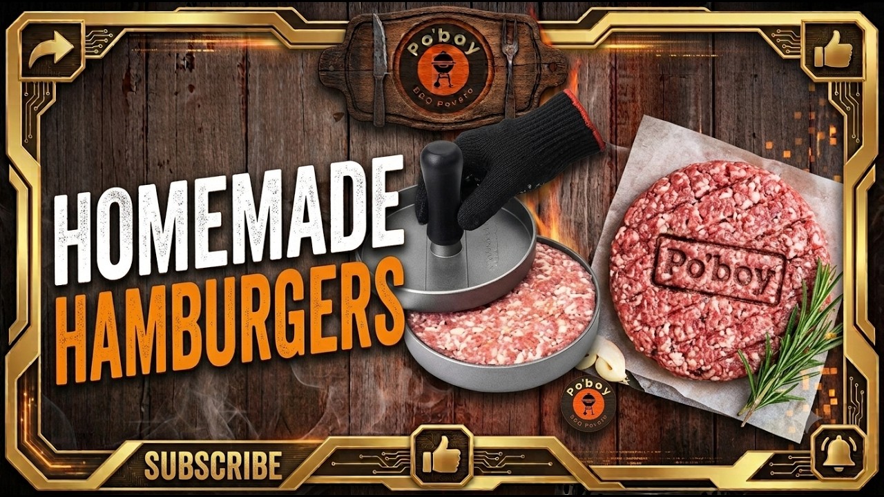 Hamburger fatto in casa come il cielo comanda! #hamburger