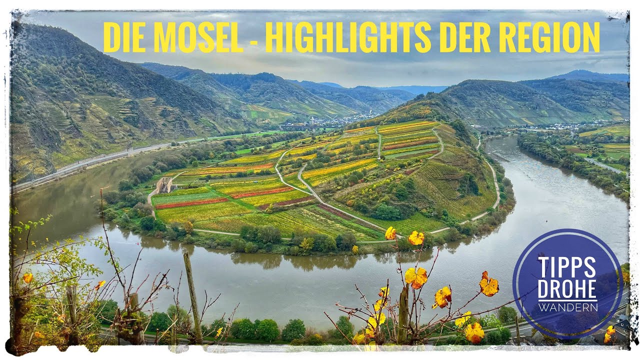 Die Mosel - Weinberge / alte Burgruinen und Geschichte Pur --- Inkl. Bonus Stadt Trier