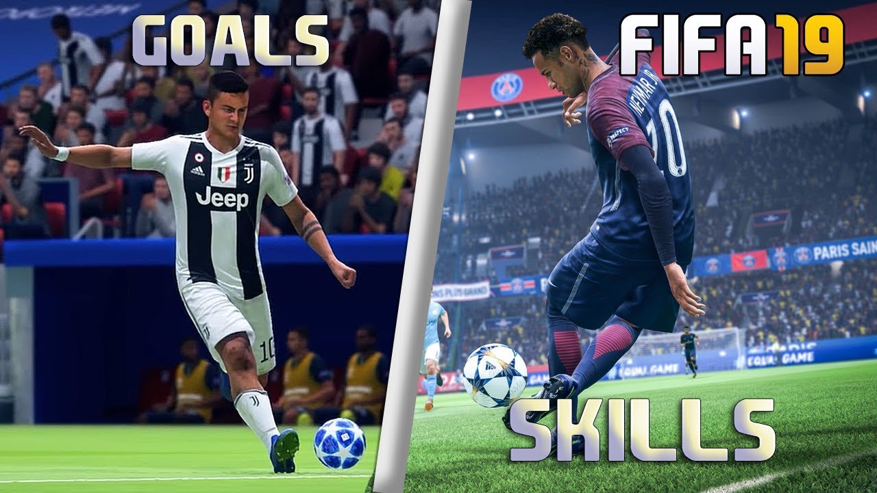 FIFA 19 GOALS, SKILLS COMPILATION  (MELHORES LANCES)