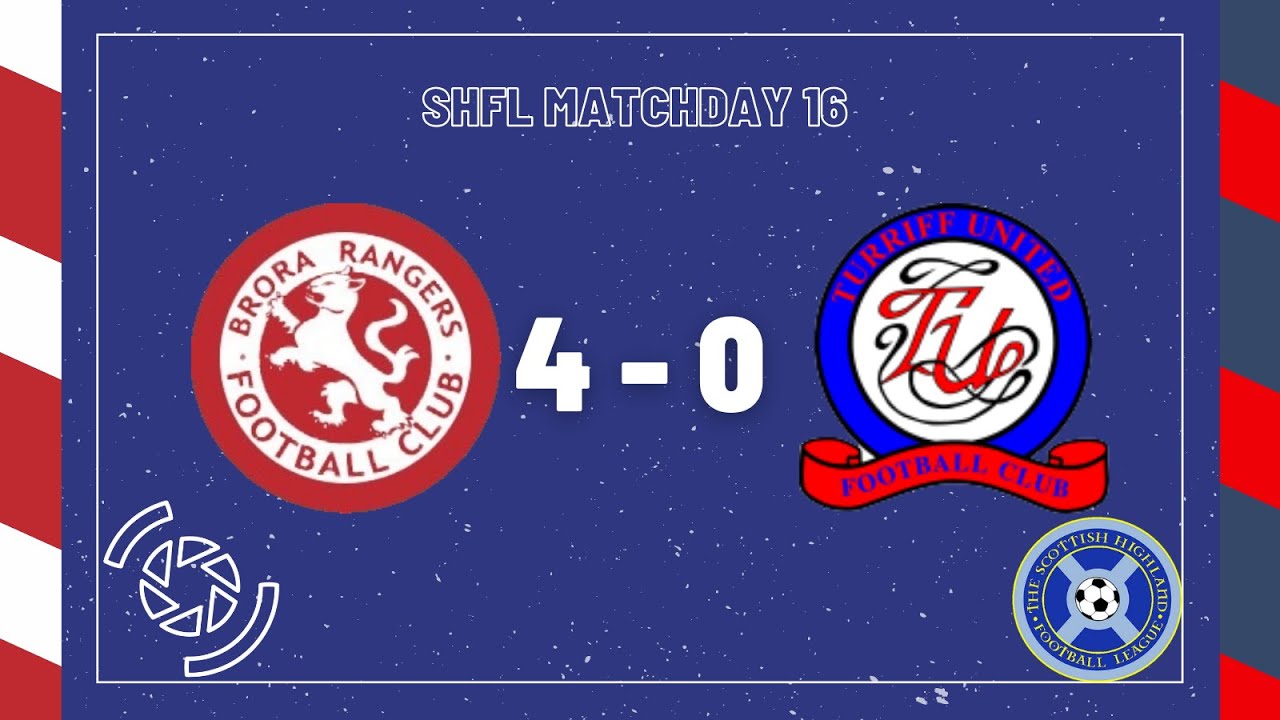 Brora Rangers vs Turriff United | Breedon Highland League | 6 November 2021