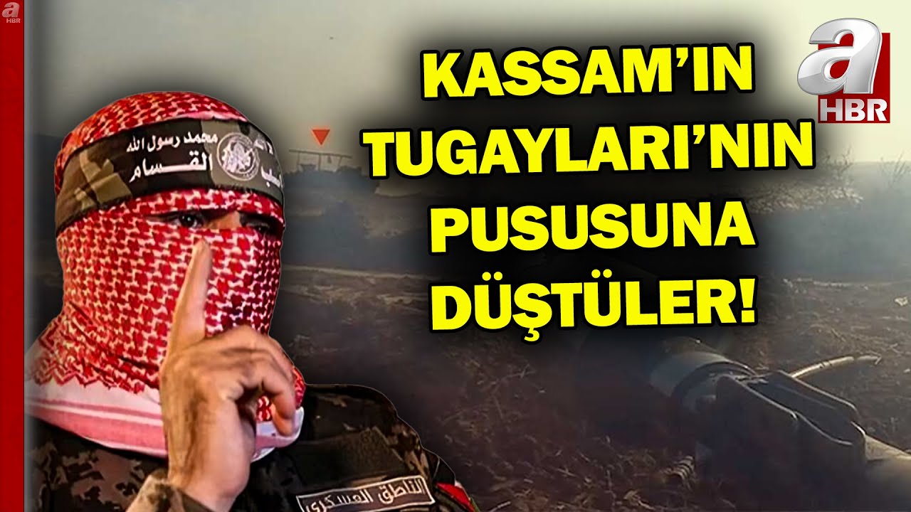 İsrail Ordusu'na Büyük Şok! Katliamcı İsrail Askerleri Gazze'de Pusuya Düştü | A Haber