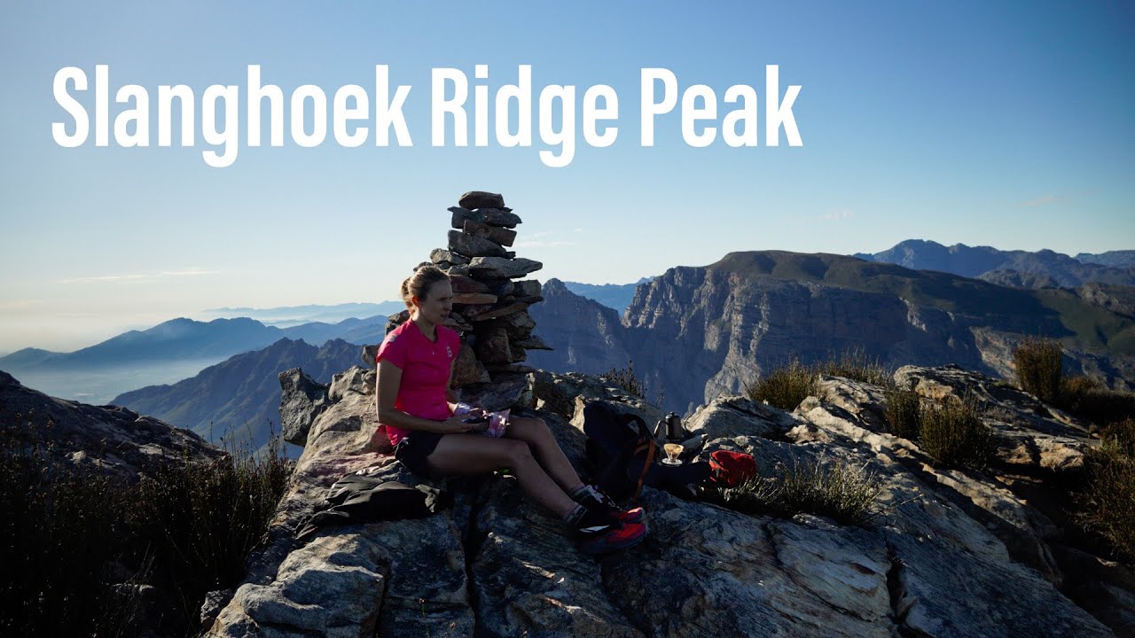 Slanghoek Ridge Peak - Running from the flames
