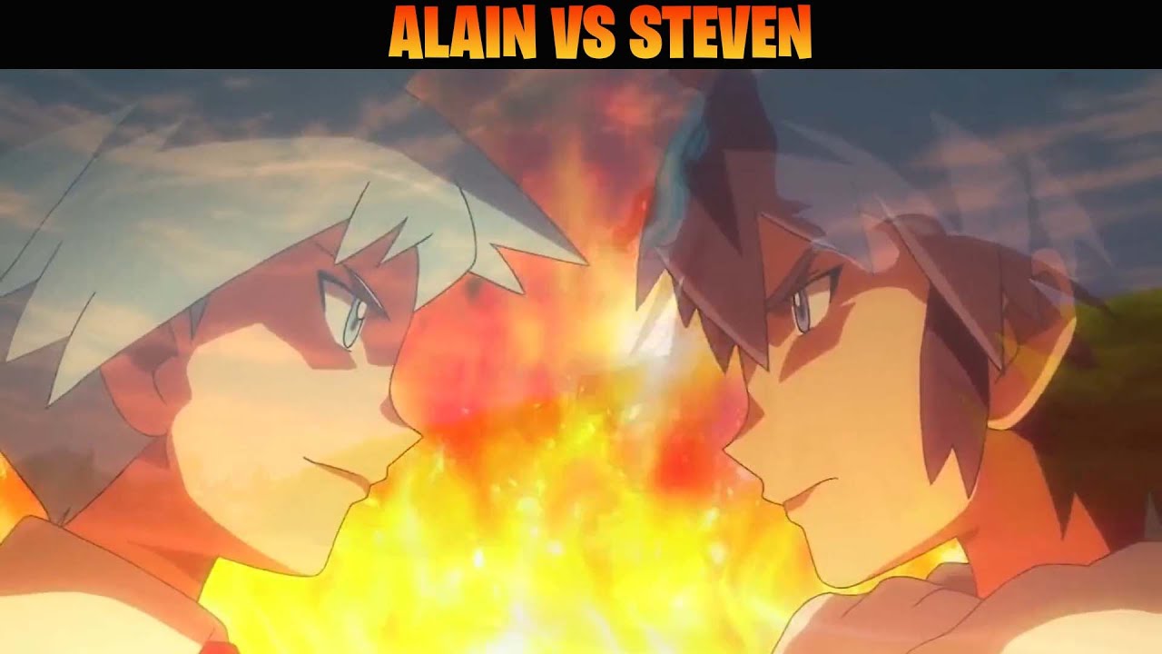 Alain vs Steven - Mega Evolution Special Part 2 (English Sub)