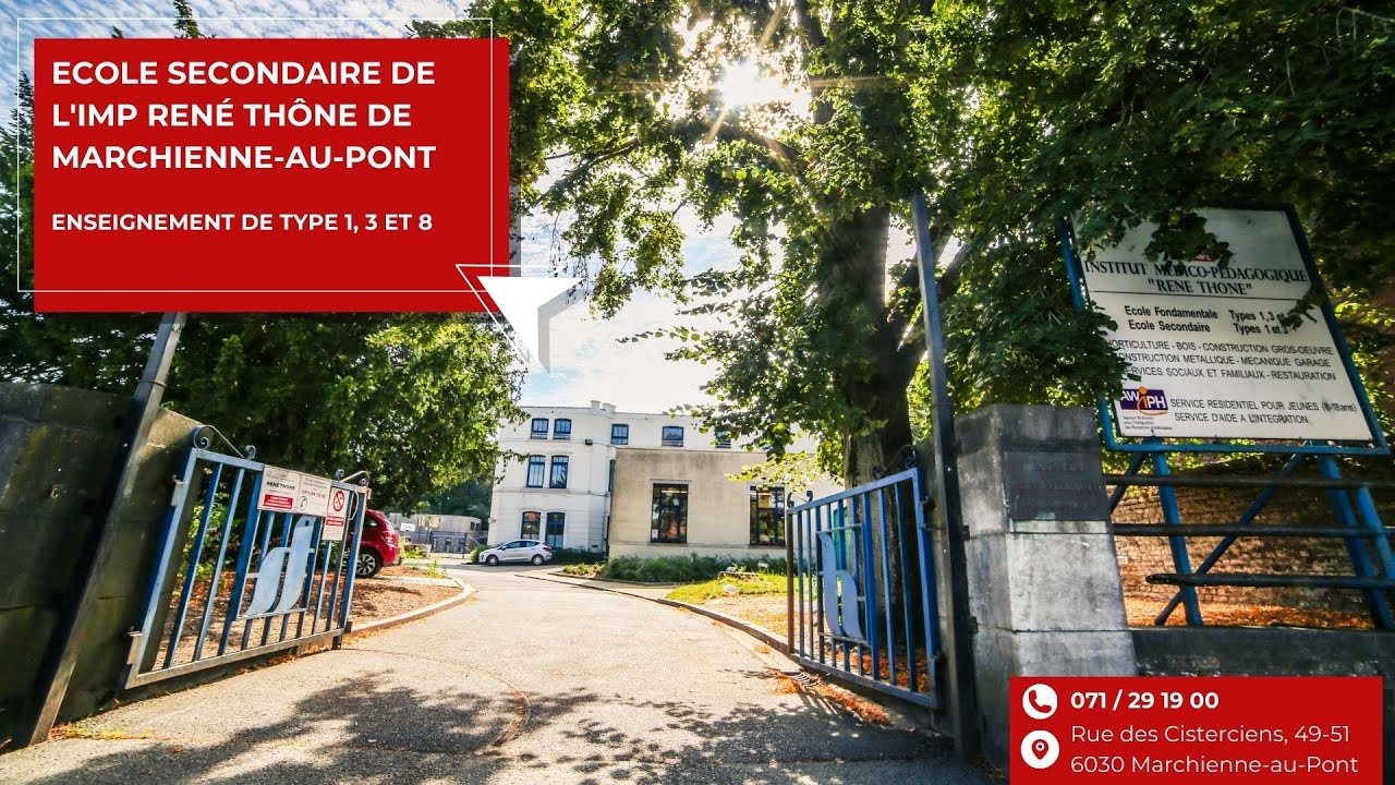 Présentation de l'école secondaire de Marchienne-au-Pont