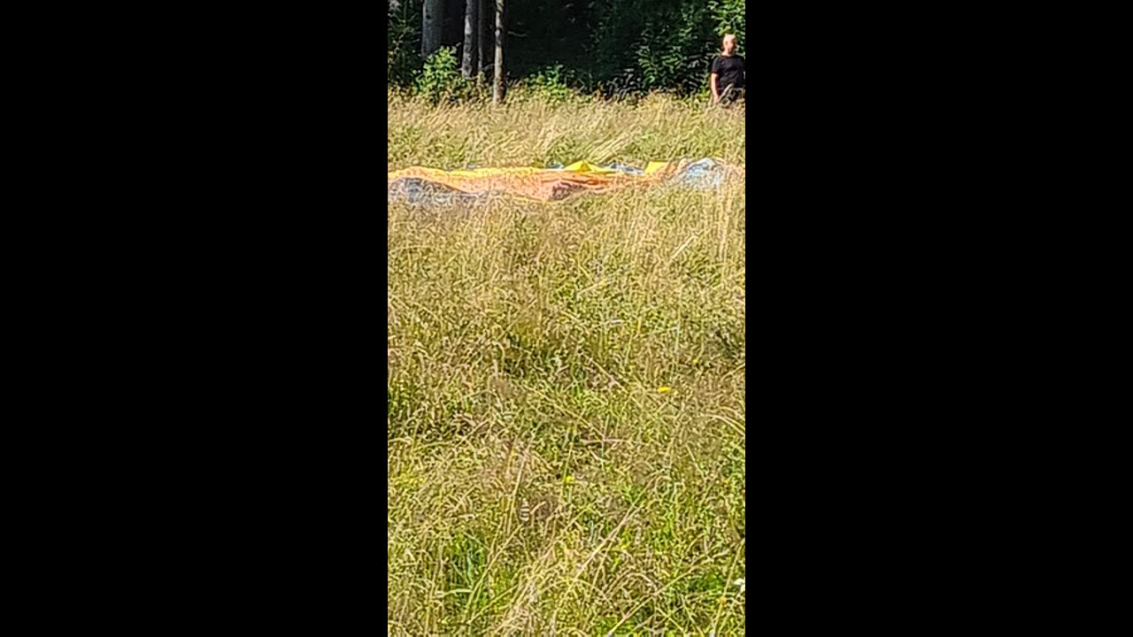 Heißluftballonfahrt über Thüringen Tambach-Dietharz nach Schnellbach über den Rennsteig Video 5 /8
