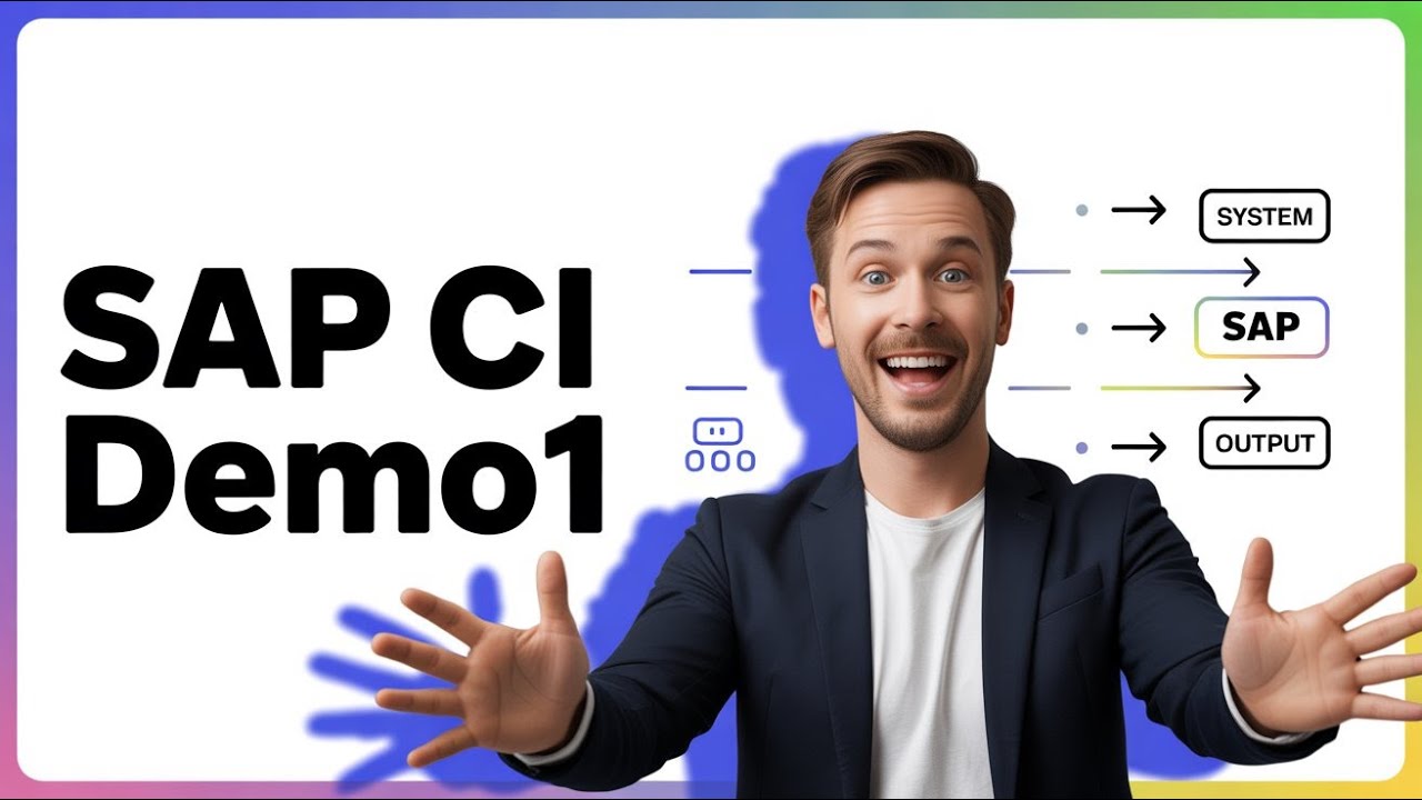 Demo1 — сквозной сценарий в SAP CI | KPCIT Services