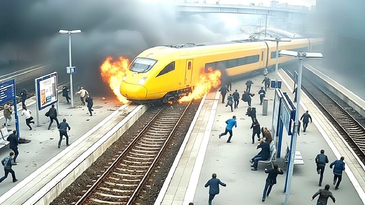 Most Unbelievable Train Moments Caught on Camera | Best of Month