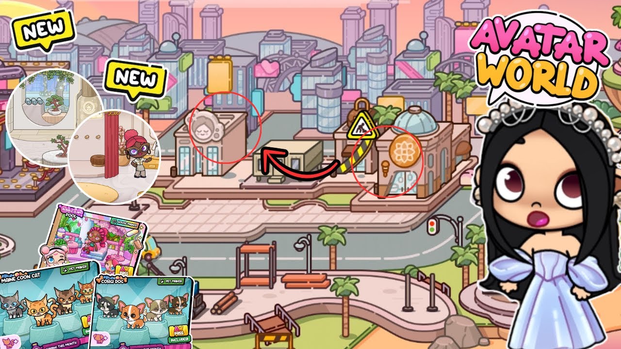 NUEVO SPA Y TIENDA GLAM😍 EN AVATAR WORLD