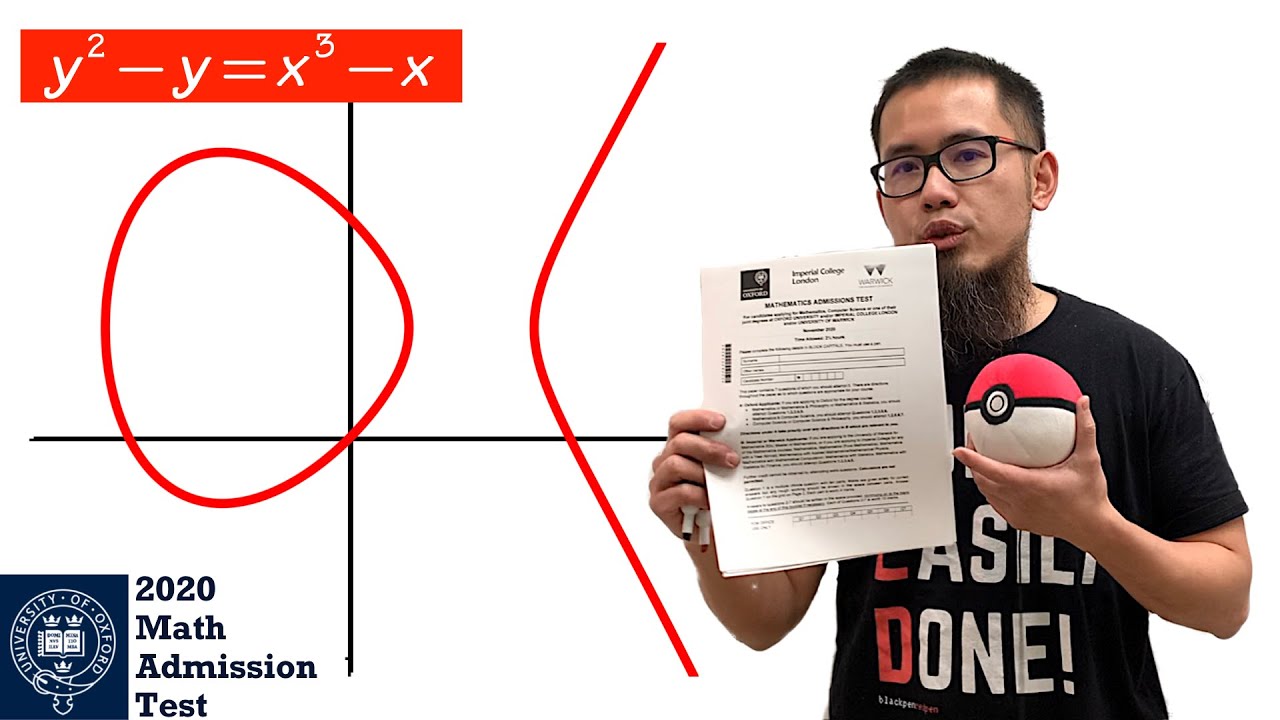 Solving An Oxford Elliptic Curve Problem
