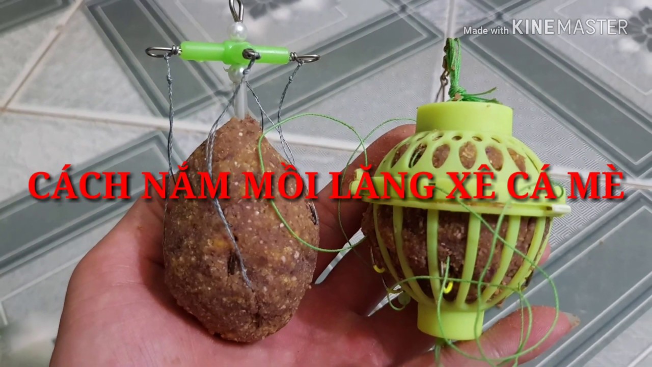 Cách Nắm Mồi Câu Lăng Xê (lancer) Cá Mè • Câu Lăng Xê Nổi