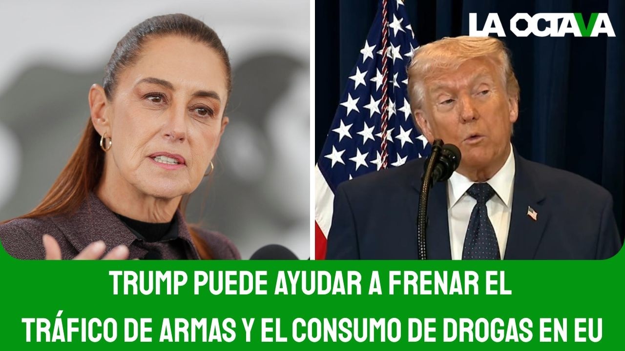 BUENO que TRUMP DIGA que MÉXICO NO ACEPTA INTERVENCIÓN de EU: SHEINBAUM