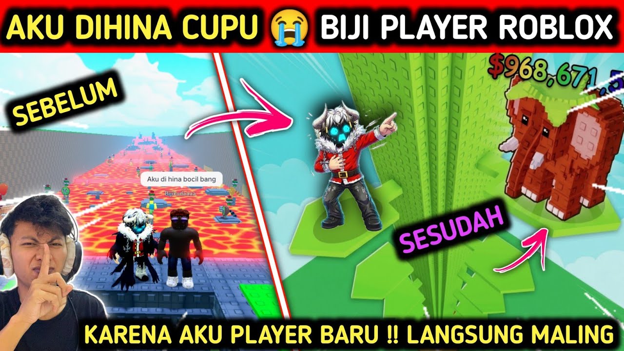 AKU DIHINA NOOB‼️ LANGSUNG CURI SEMUA BRAINROT ILAHI ORANG DAN SAMPAI TEMPAT TERTINGGI