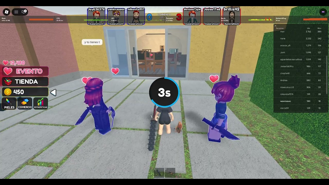 jugando asesino vs sherif