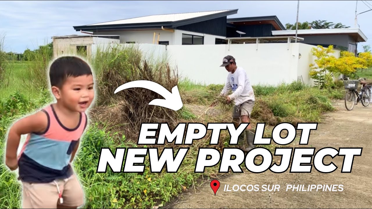 From Overgrown Grass to Happy Cows | Empty lot property | Expat building in the Philippines🇵🇭 