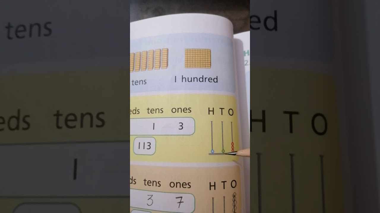 New countdown book 2 lecture on hundreds tens and ones