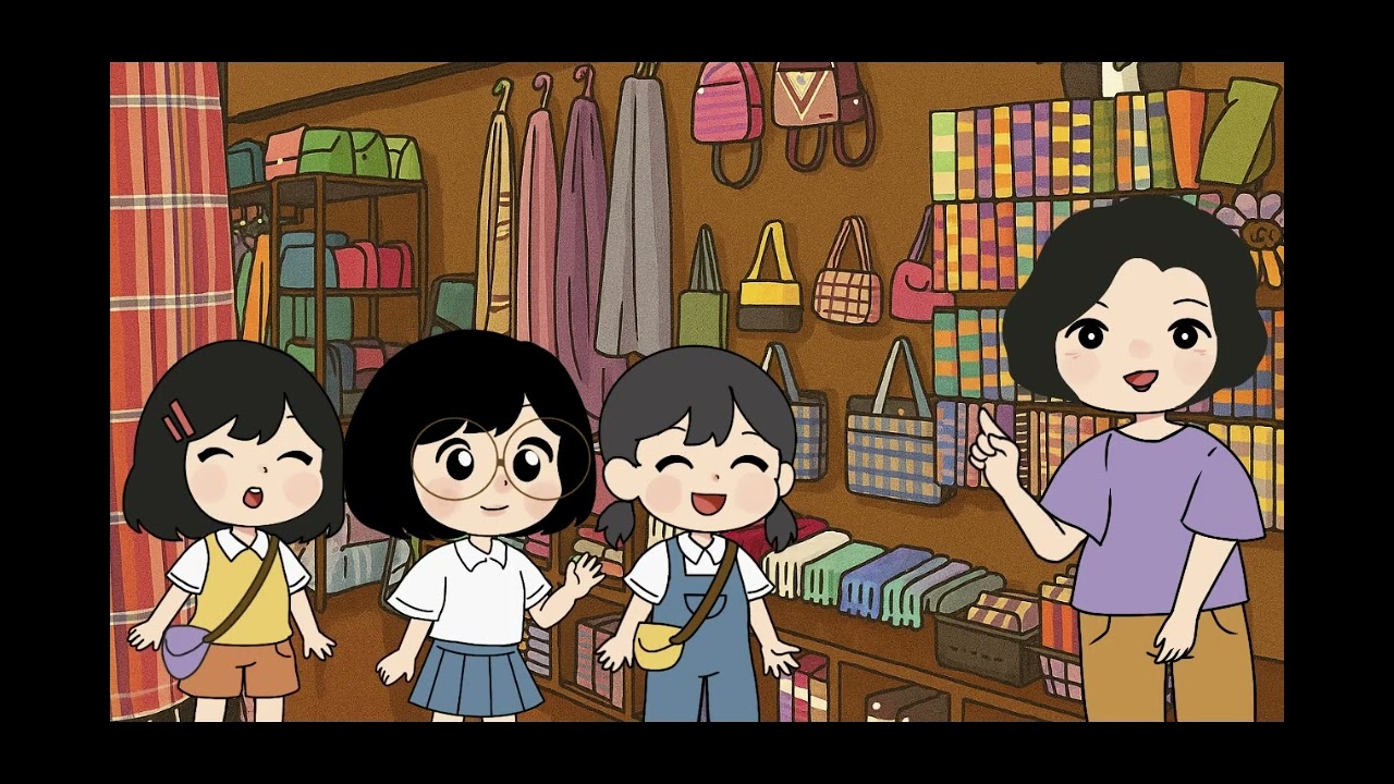 อนิเมชั่น เรื่อง ผ้าทอนาหมื่นศรี