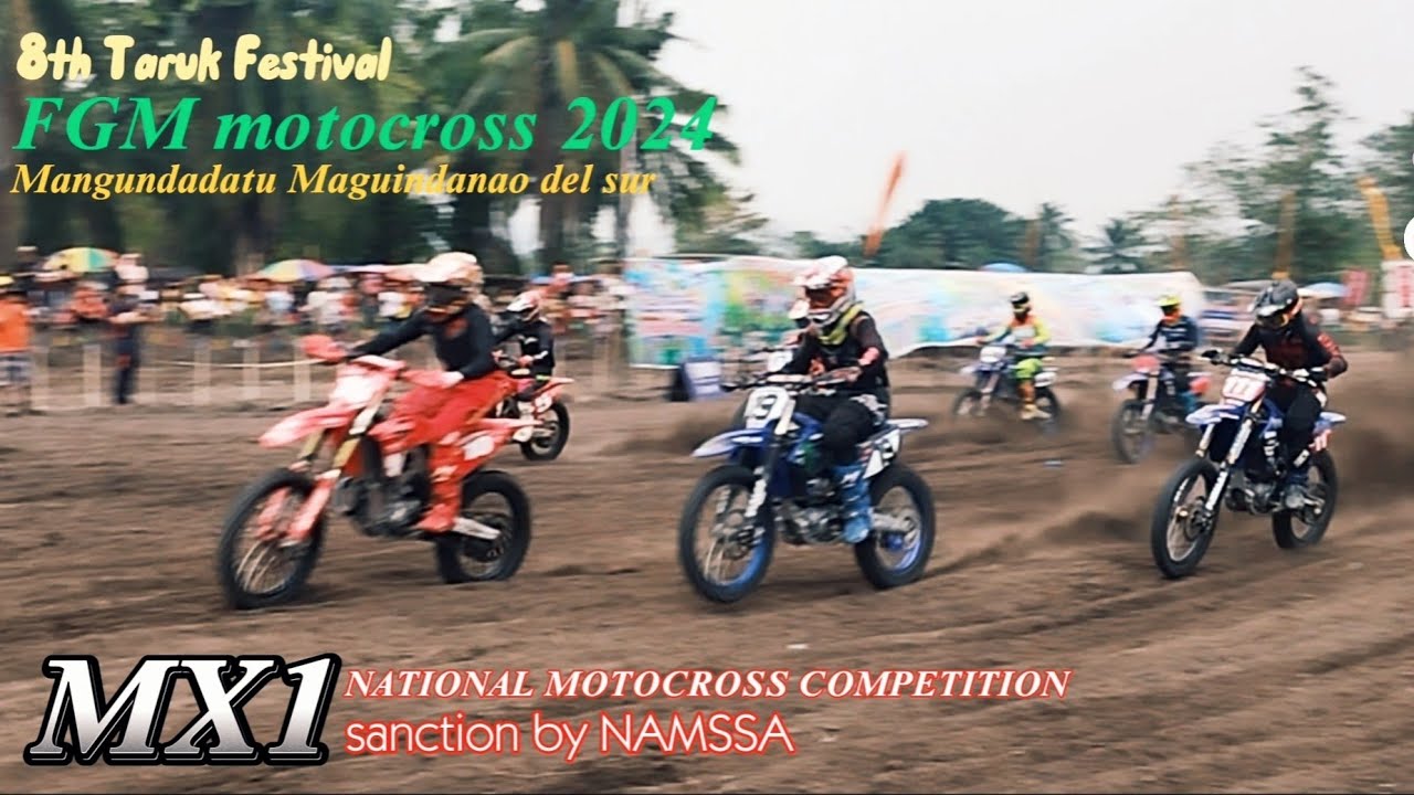 Bornok Mangosong nag champion MX1 450cc final heat Mangudadatu, Maguindanao del sur