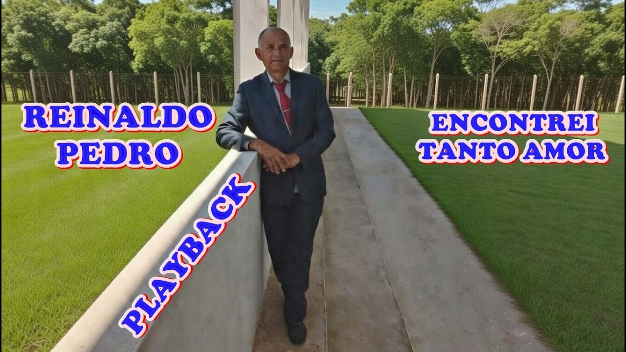 REINALDO PEDRO -  ENCONTREI TANTO AMOR - ( PLAYBACK )