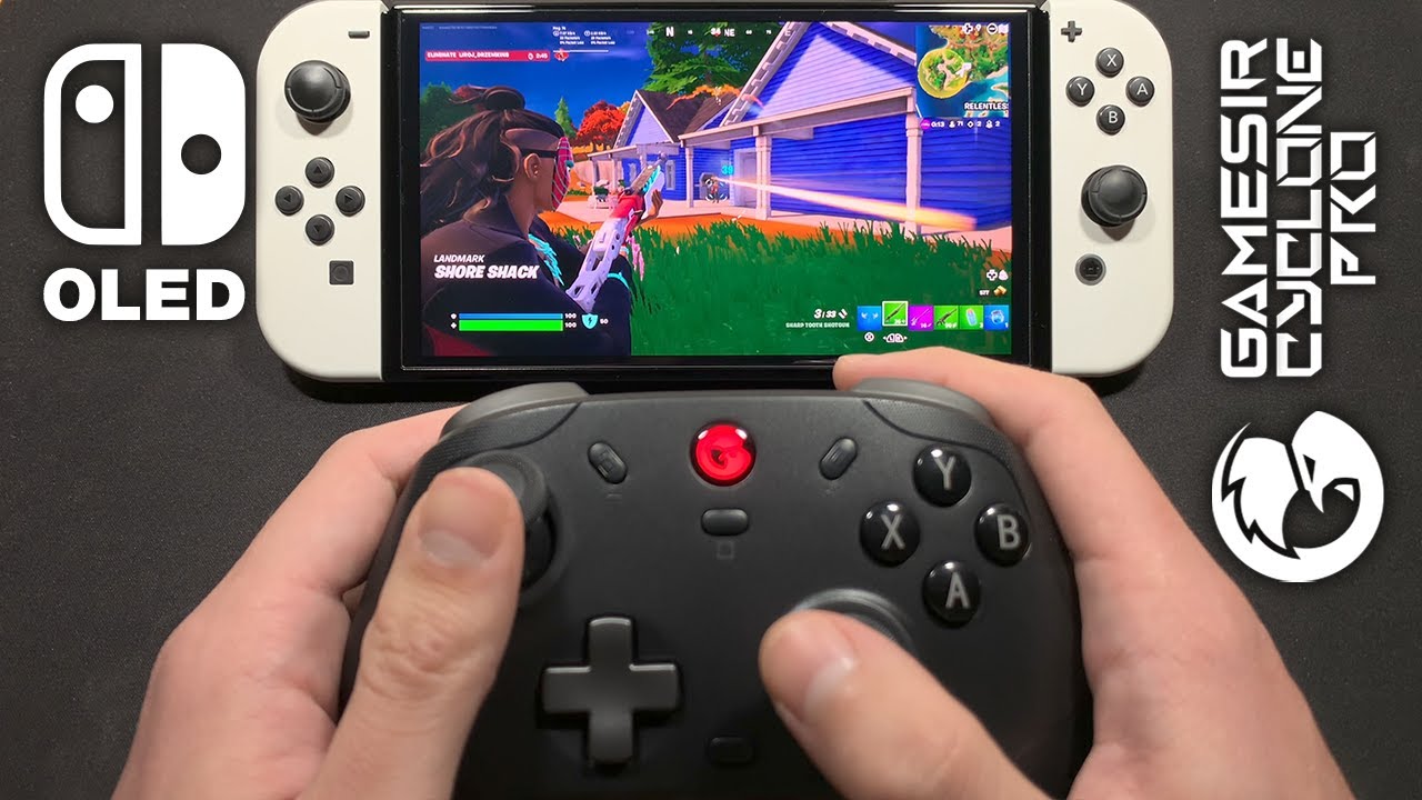 Fortnite on Nintendo Switch OLED #282 (GAMESIR T4 CYCLONE PRO UNBOXING + GAMEPLAY)