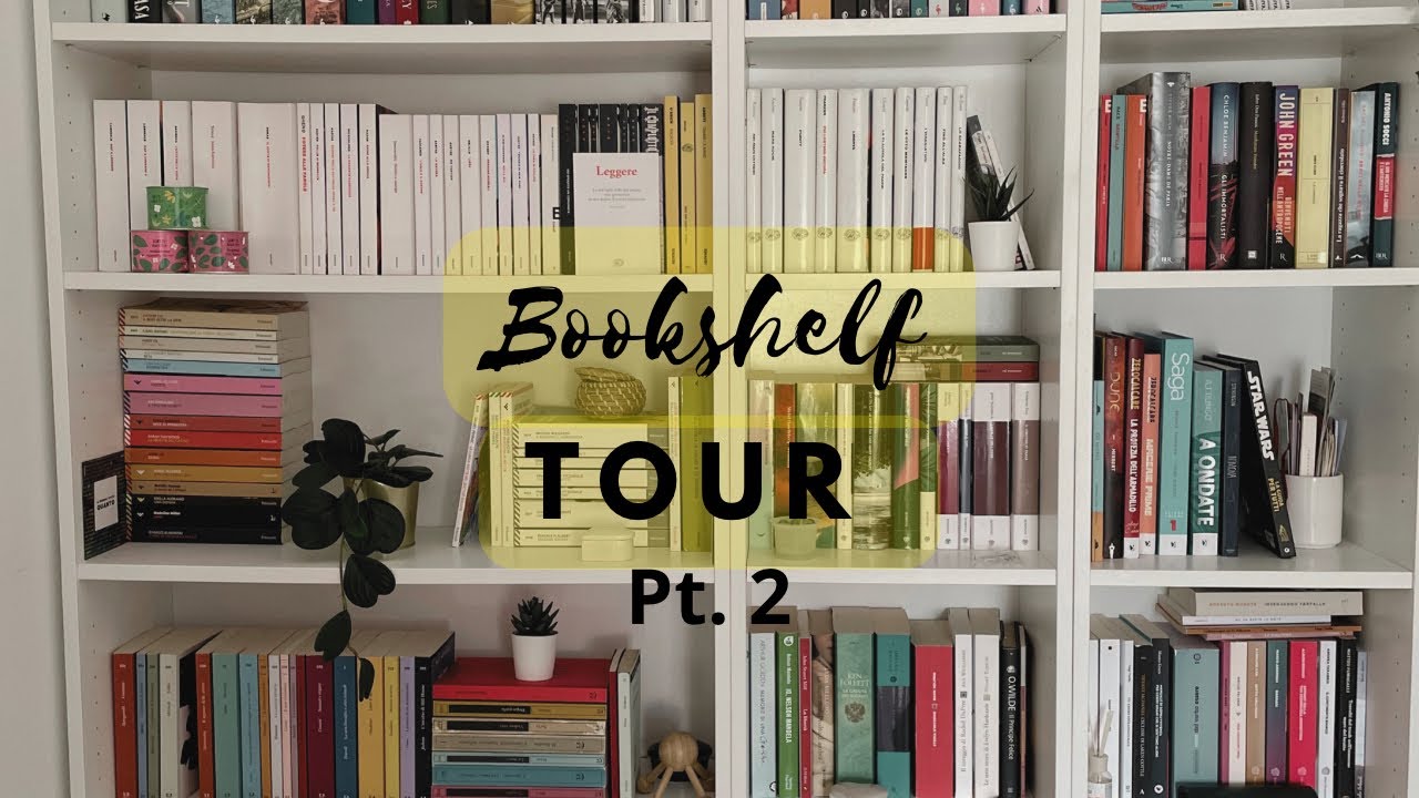 Bookshelf tour 2022 aggiornato pt.2
