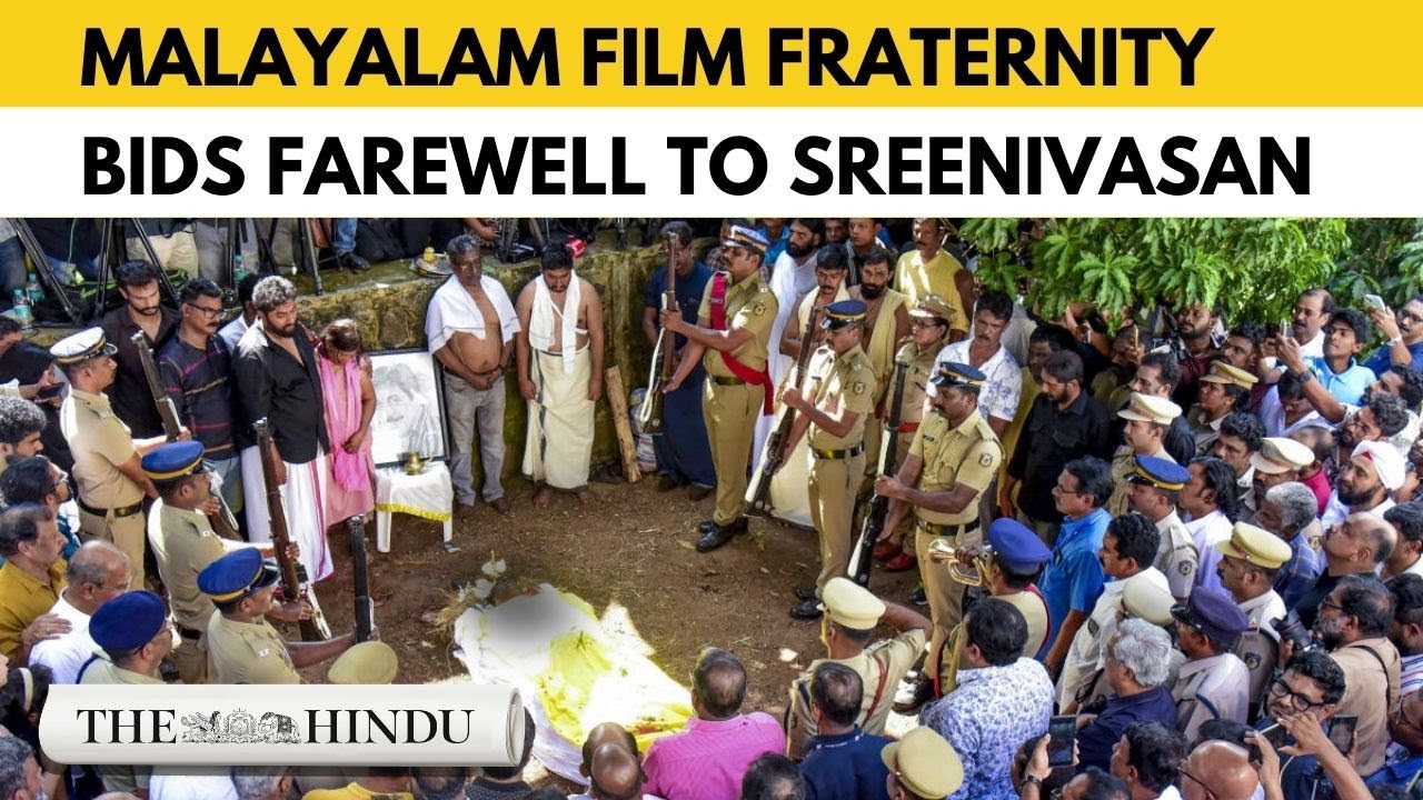 Kerala bids tearful farewell to Malayalam cinema icon Sreenivasan
