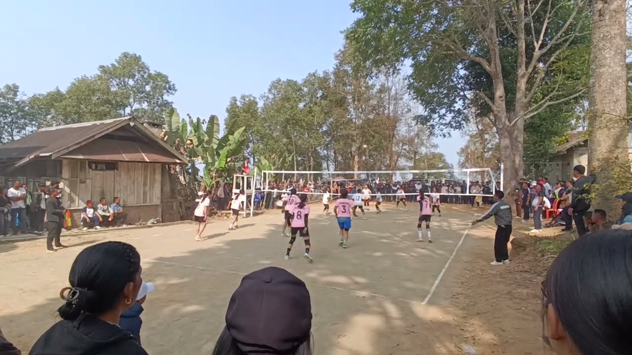 Salulamang vs Merangkong women vollyball final LKM 2026