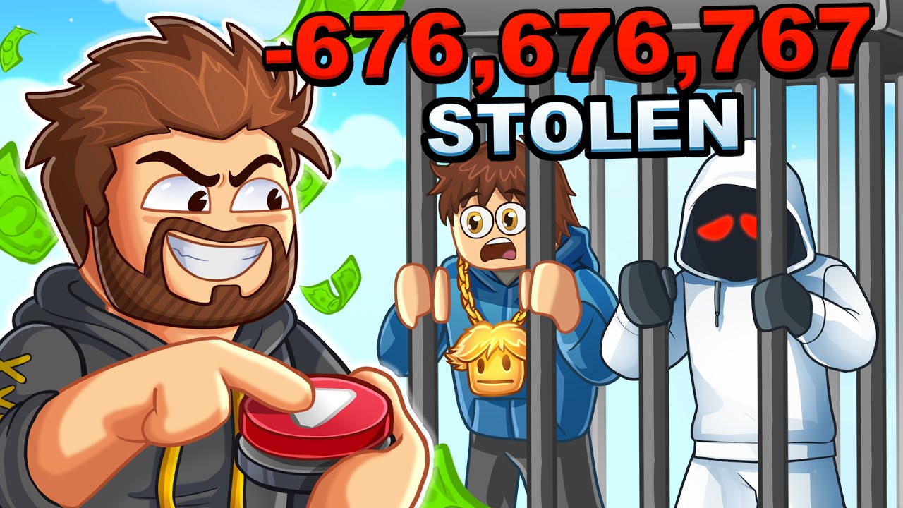 I Spent $459,959,919 Stealing Videos to Become the #1 YouTuber in Be A Youtuber! (Roblox)