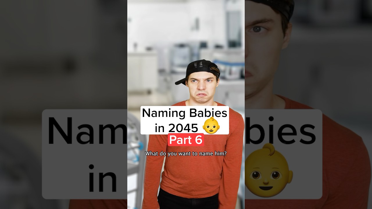 That baby started life on hard mode. 😭 #skit #funny #comedy #babynames #skits #shorts #skitcomedy