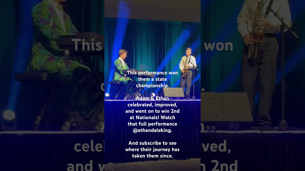 Remember that time Adam & Ethan won first place? #whathappenednext #ethandaleking #jointhejourney