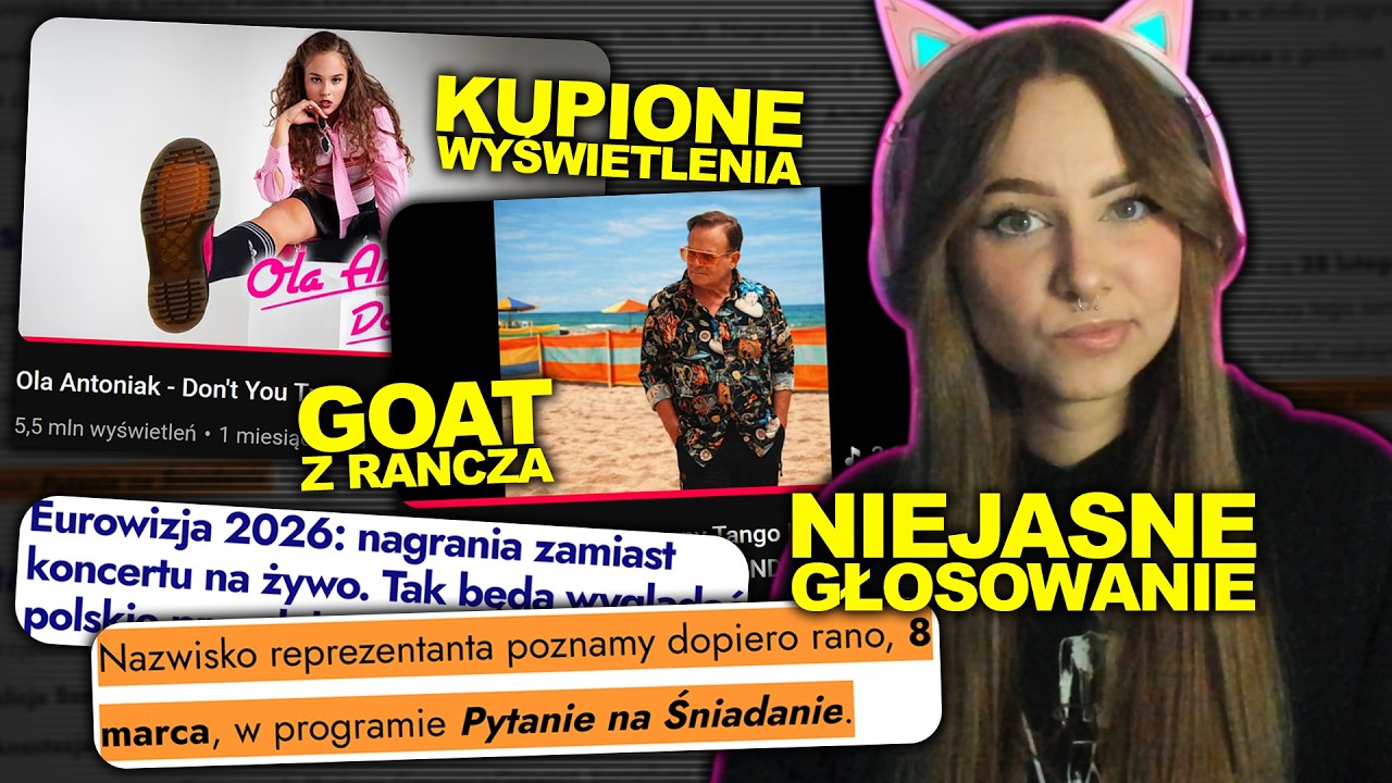 PRESELEKCJE DO EUROWIZJI 2026 TO CYRK 🎪