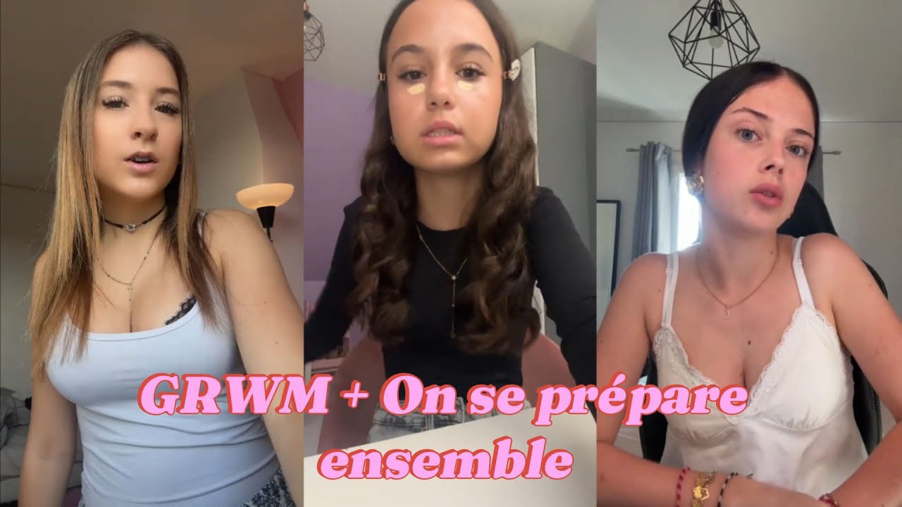 GRWM + On se prépare ensemble 🤍