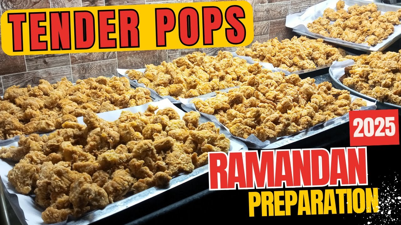 Tender Pops Recipe | Chicken Tenders Pops | Ramadan Preparation 2025