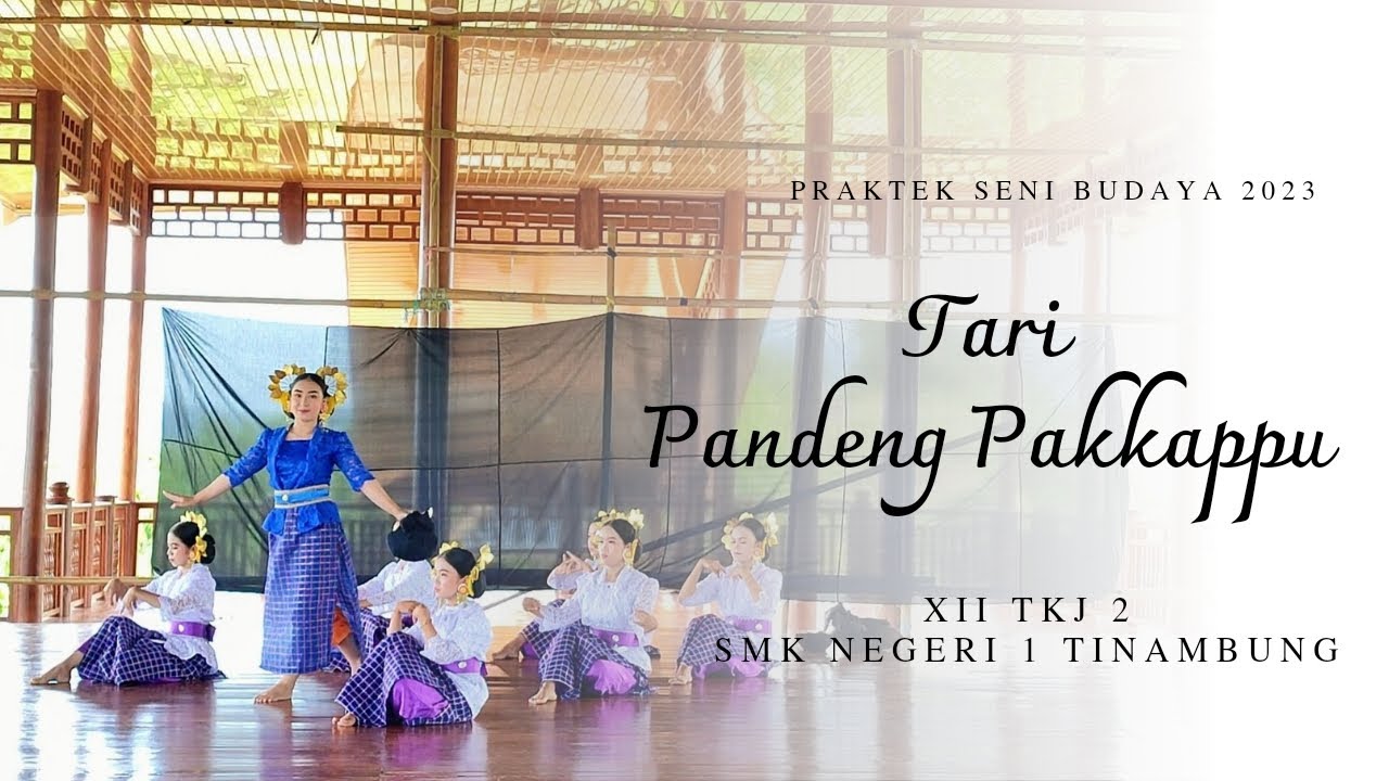 MEMUKAU !!! TARI PANDENG PAKKAPPU - Praktek Kesenian 2023 #smkn1tinambung