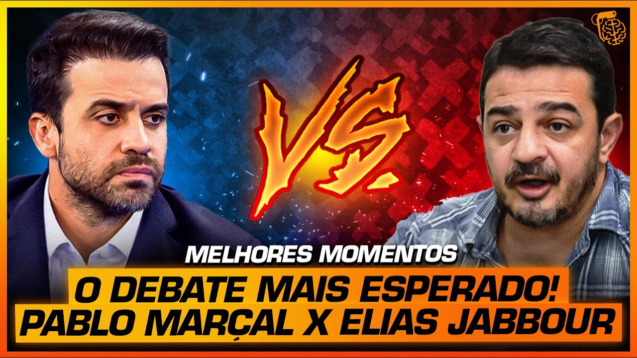 QUEM GANHOU o DEBATE entre PABLO MARÇAL e ELIAS JABBOUR? - MELHORES MOMENTOS