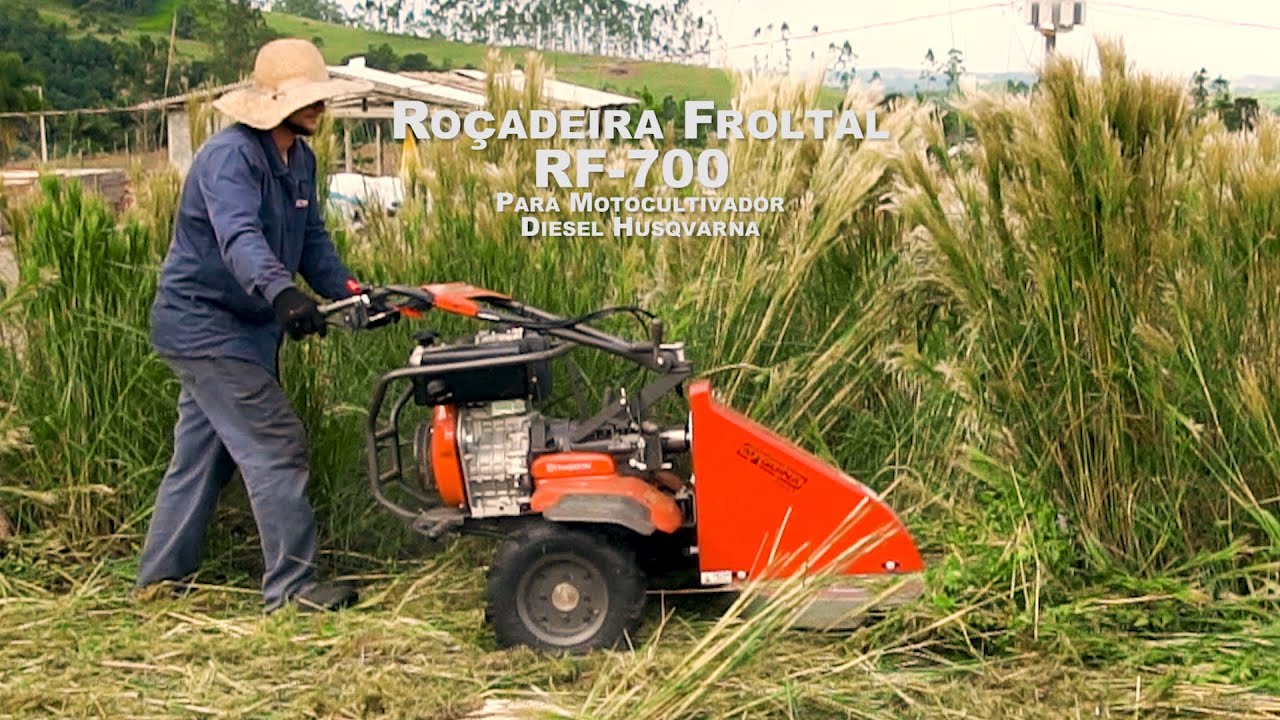 Roçadeira Froltal RF-700 Para Motocultivador Diesel Husqvarna