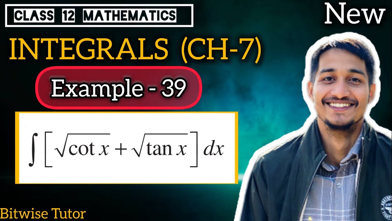 Integrals example 39 | Example 39 class 12 maths ch 7 | Example 39 integrals class 12