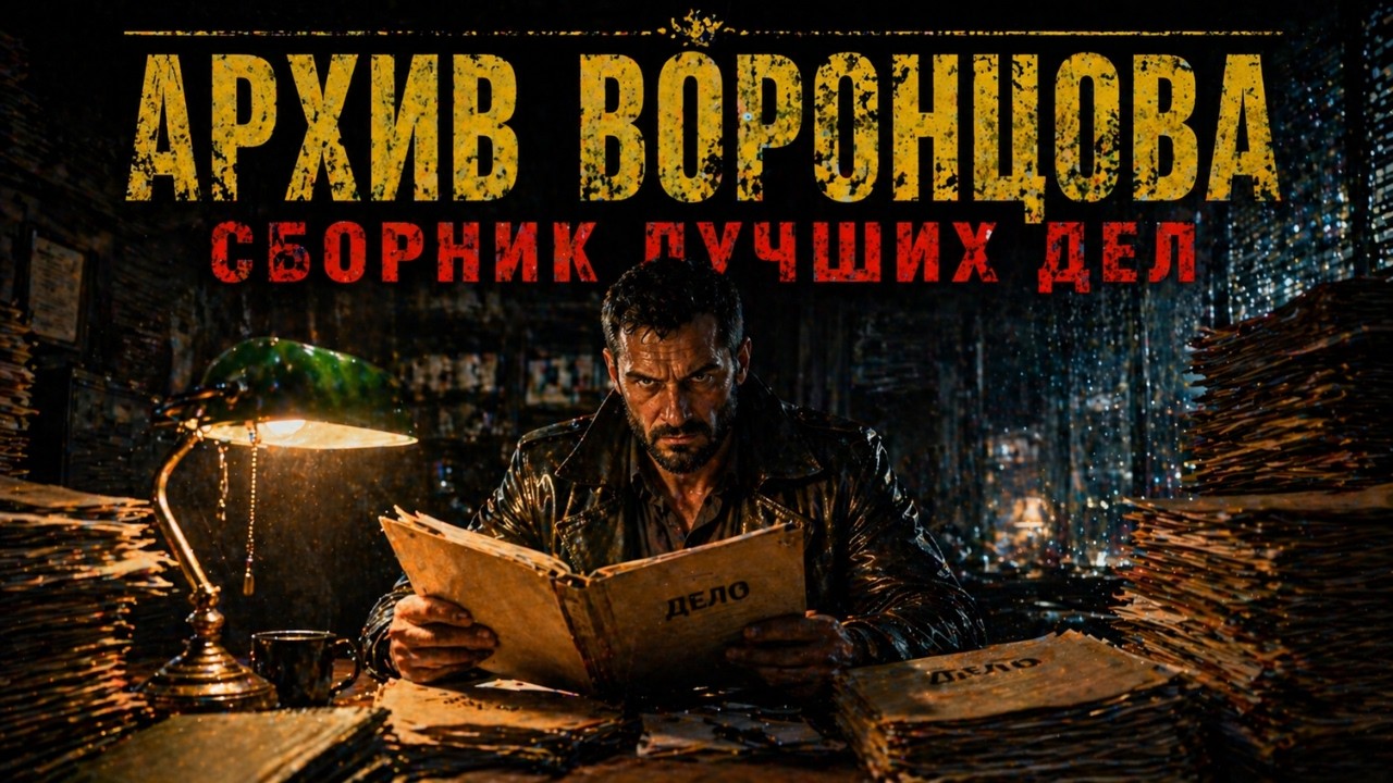 Детектив Воронцов. Сборник криминальных дел | Лучшие аудиодетективы и нуар-расследования