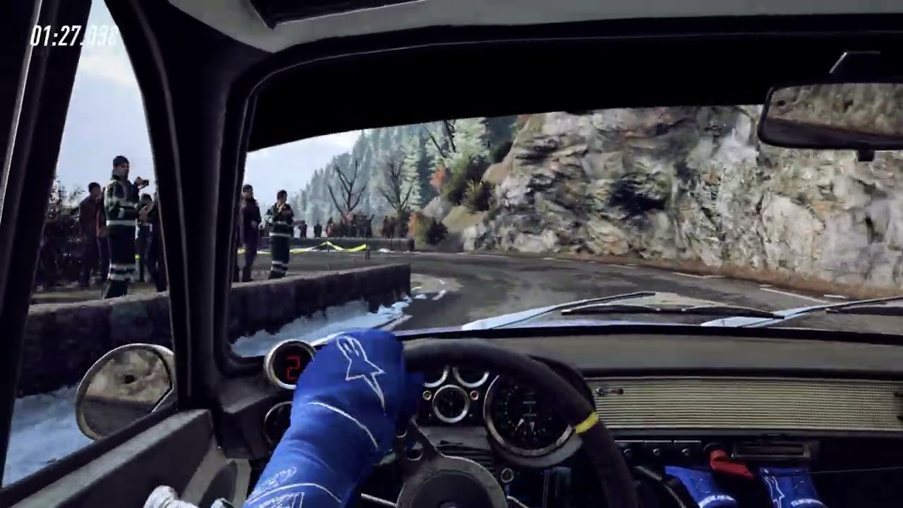 Rally Monte Carlo Renault Alpine A110 On Limit