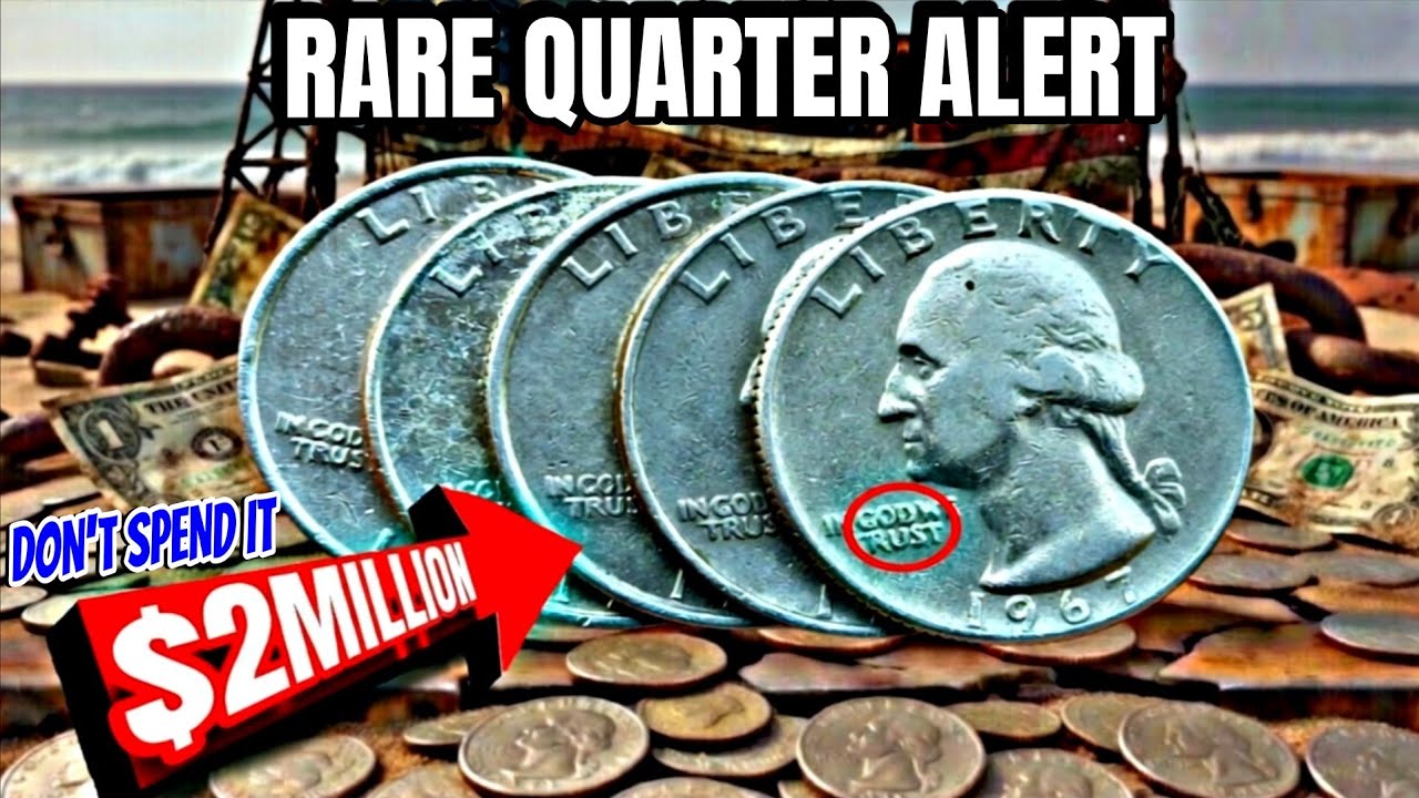 Top 5 and Most Valuable Washington Quarters That Could Make You Rich Overnight!