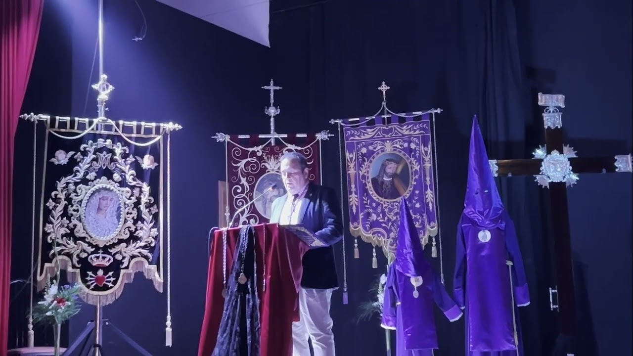 XXVII Pregón de Semana Santa, a cargo de Lucas Toribio Garrido. Castellar, 12 de Abril de 2025.