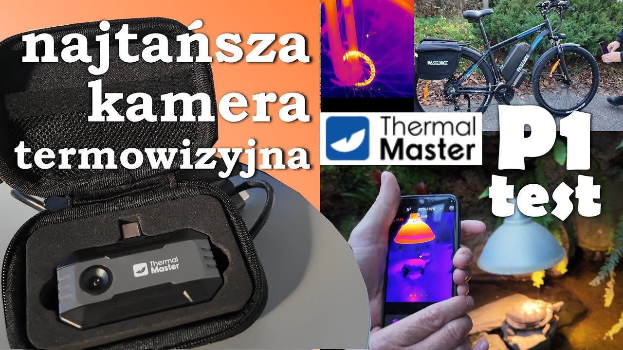 Najtańsza kamera termowizyjna Thermal Master P1 super jakość! Recenzja / test kamery #thermalcamera