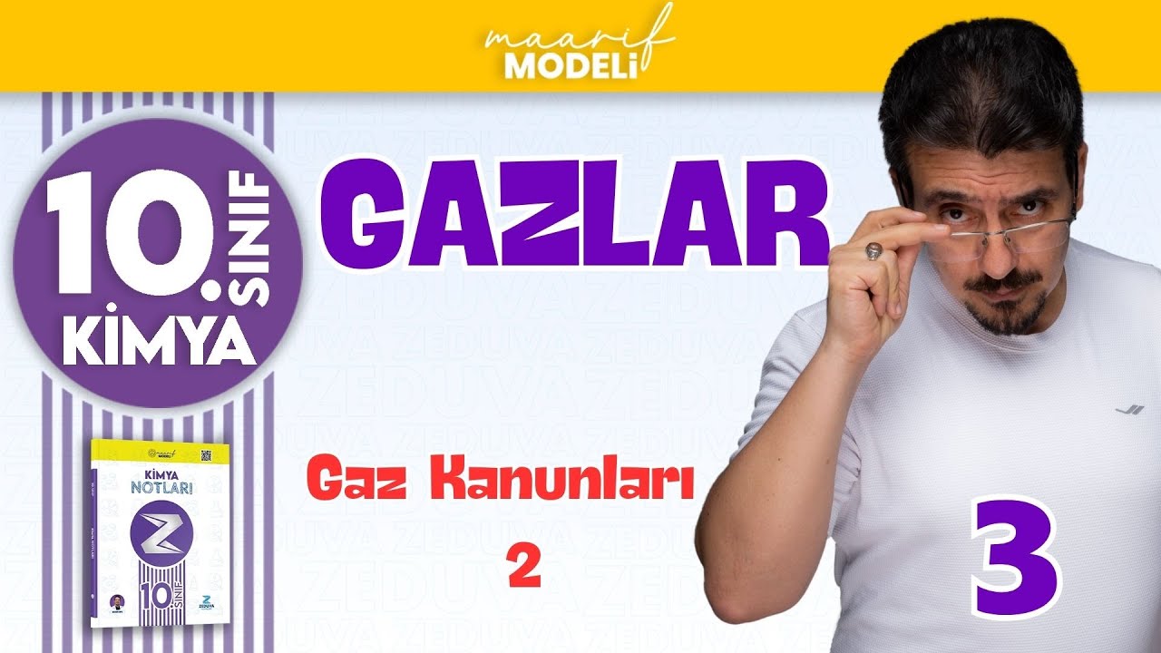 Gaz Kanunları (Gay-Lussac - Avogadro) | 1.Ünite | 10.sınıf kimya yeni müfredat ( maarif model )