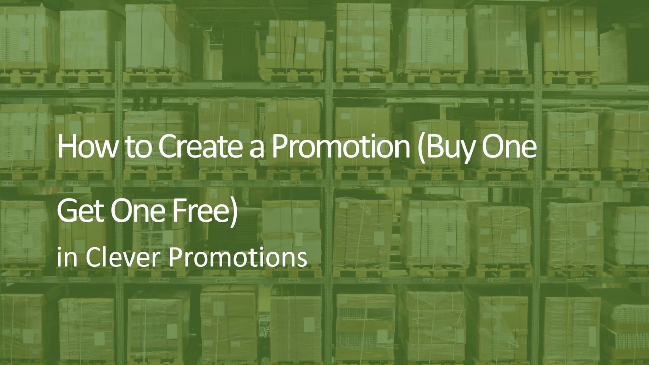 Buy One Get One Free