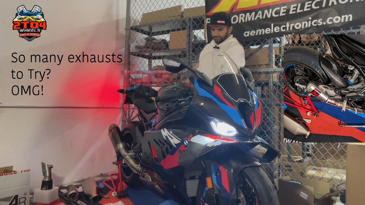 Finding the Ultimate Exhaust for BMW M1000RR: Akrapovic vs. SC Project vs. Arrow vs. Austin Racing