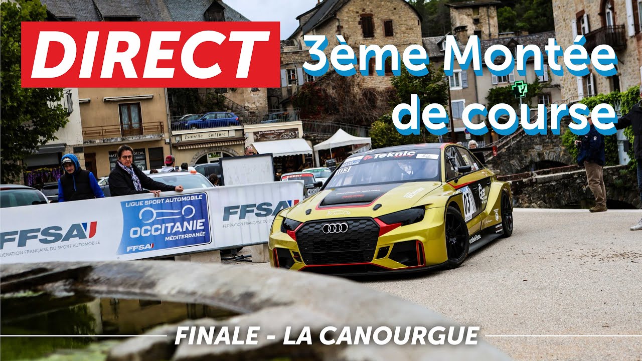 #Direct : 3ème Montée de course de la Finale des courses de côte - La Canourgue 2025