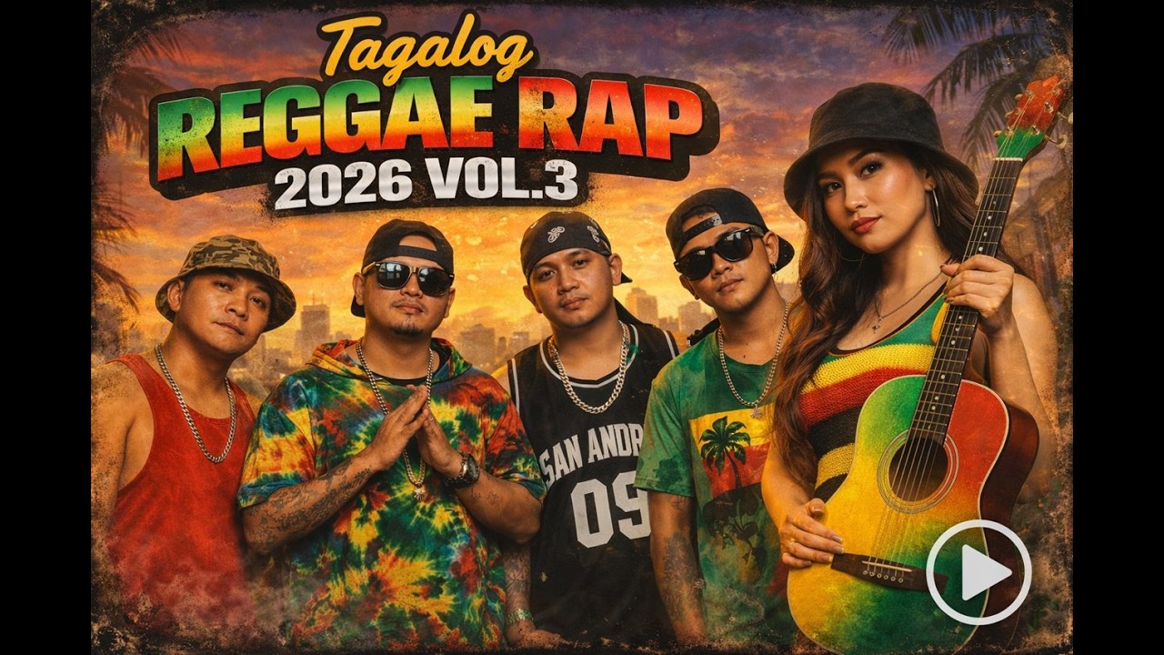 Tagalog Reggae Rap 2026 Vol.3 : #TagalogReggaeRap#OPMReggae2026#PinoyRapVibes