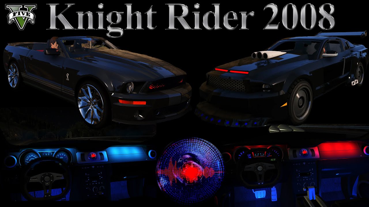 Knight Rider Mod v7.0 for GTA 5 - Knight Rider 2008 Series